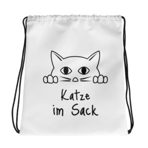 Kordelzugbeutel “Katze im Sack”